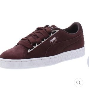 Puma suede JEWEL METALLIC sneakers size 8.5
